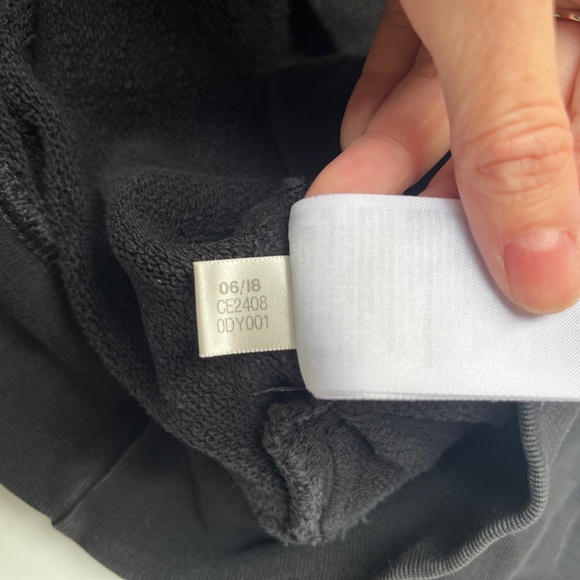 Adidas Originals Large Trefoil Hoodie / Sweatshirt, Black / White, Small - Picture 10 of 10